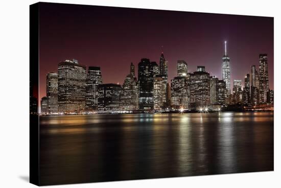 Nyc Skyline-Nicolás Merino-Stretched Canvas