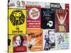 NYC Street Art - Patchwork of Old Posters of Broadway Musicals - Times Square - Manhattan-Philippe Hugonnard-Stretched Canvas