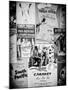 NYC Street Art - Patchwork of Old Posters of Broadway Musicals - Times Square - Manhattan-Philippe Hugonnard-Mounted Photographic Print