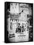 NYC Street Art - Patchwork of Old Posters of Broadway Musicals - Times Square - Manhattan-Philippe Hugonnard-Framed Stretched Canvas