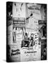 NYC Street Art - Patchwork of Old Posters of Broadway Musicals - Times Square - Manhattan-Philippe Hugonnard-Stretched Canvas