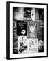 NYC Street Art - Patchwork of Old Posters of Broadway Musicals - Times Square - Manhattan-Philippe Hugonnard-Framed Photographic Print