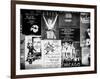 NYC Street Art - Patchwork of Old Posters of Broadway Musicals - Times Square - Manhattan-Philippe Hugonnard-Framed Photographic Print