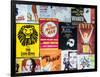 NYC Street Art - Patchwork of Old Posters of Broadway Musicals - Times Square - Manhattan-Philippe Hugonnard-Framed Photographic Print