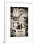 NYC Street Art - Patchwork of Old Posters of Broadway Musicals - Times Square - Manhattan-Philippe Hugonnard-Framed Art Print