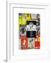 NYC Street Art - Patchwork of Old Posters of Broadway Musicals - Times Square - Manhattan-Philippe Hugonnard-Framed Art Print