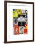 NYC Street Art - Patchwork of Old Posters of Broadway Musicals - Times Square - Manhattan-Philippe Hugonnard-Framed Art Print