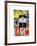 NYC Street Art - Patchwork of Old Posters of Broadway Musicals - Times Square - Manhattan-Philippe Hugonnard-Framed Art Print