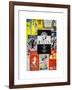 NYC Street Art - Patchwork of Old Posters of Broadway Musicals - Times Square - Manhattan-Philippe Hugonnard-Framed Art Print