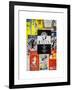 NYC Street Art - Patchwork of Old Posters of Broadway Musicals - Times Square - Manhattan-Philippe Hugonnard-Framed Art Print