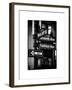 NYC Street Signs in Manhattan by Night - 34th Street, Seventh Avenue and Fashion Avenue Signs-Philippe Hugonnard-Framed Photographic Print