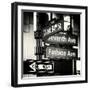 NYC Street Signs in Manhattan by Night - 34th Street, Seventh Avenue and Fashion Avenue Signs-Philippe Hugonnard-Framed Photographic Print