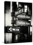 NYC Street Signs in Manhattan by Night - 34th Street, Seventh Avenue and Fashion Avenue Signs-Philippe Hugonnard-Stretched Canvas