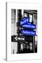 NYC Street Signs in Manhattan by Night - 34th Street, Seventh Avenue and Fashion Avenue Signs-Philippe Hugonnard-Stretched Canvas