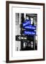 NYC Street Signs in Manhattan by Night - 34th Street, Seventh Avenue and Fashion Avenue Signs-Philippe Hugonnard-Framed Photographic Print