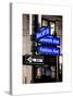 NYC Street Signs in Manhattan by Night - 34th Street, Seventh Avenue and Fashion Avenue Signs-Philippe Hugonnard-Stretched Canvas