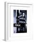 NYC Street Signs in Manhattan by Night - 34th Street, Seventh Avenue and Fashion Avenue Signs-Philippe Hugonnard-Framed Art Print