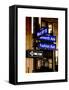 NYC Street Signs in Manhattan by Night - 34th Street, Seventh Avenue and Fashion Avenue Signs-Philippe Hugonnard-Framed Stretched Canvas