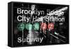 NYC Subway Station I-Luke Wilson-Framed Stretched Canvas