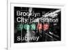 NYC Subway Station I-Luke Wilson-Framed Photo