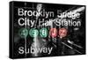 NYC Subway Station I-Luke Wilson-Framed Stretched Canvas