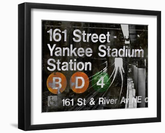 NYC Subway Station II-Luke Wilson-Framed Giclee Print