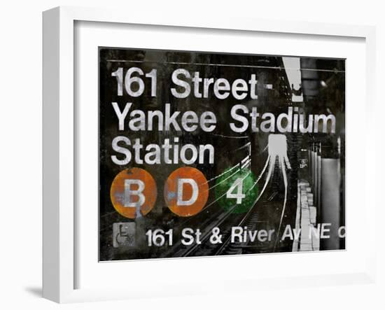 NYC Subway Station II-Luke Wilson-Framed Giclee Print