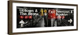 NYC Subway Station III-Luke Wilson-Framed Photo