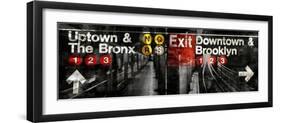 NYC Subway Station III-Luke Wilson-Framed Photo