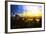 NYC Sunset Abstract-Philippe Hugonnard-Framed Giclee Print