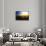 NYC Sunset Abstract-Philippe Hugonnard-Framed Stretched Canvas displayed on a wall