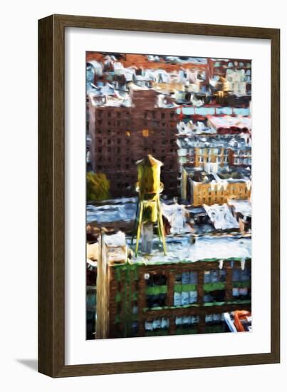 NYC Tank - In the Style of Oil Painting-Philippe Hugonnard-Framed Giclee Print