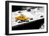 NYC Taxi Bridge-Philippe Hugonnard-Framed Giclee Print