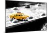 NYC Taxi Bridge-Philippe Hugonnard-Mounted Giclee Print
