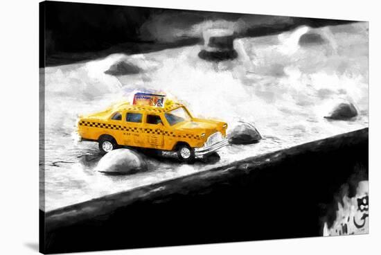 NYC Taxi Bridge-Philippe Hugonnard-Stretched Canvas