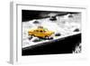 NYC Taxi Bridge-Philippe Hugonnard-Framed Premium Giclee Print