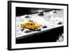 NYC Taxi Bridge-Philippe Hugonnard-Framed Giclee Print