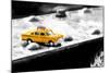 NYC Taxi Bridge-Philippe Hugonnard-Mounted Giclee Print