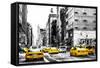 NYC Taxi Cabs-Philippe Hugonnard-Framed Stretched Canvas