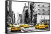 NYC Taxi Cabs-Philippe Hugonnard-Framed Stretched Canvas