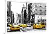 NYC Taxi Cabs-Philippe Hugonnard-Framed Giclee Print