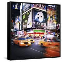 NYC Taxi Taxi-Nina Papiorek-Framed Stretched Canvas