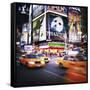 NYC Taxi Taxi-Nina Papiorek-Framed Stretched Canvas