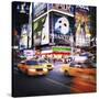 NYC Taxi Taxi-Nina Papiorek-Stretched Canvas