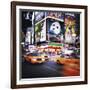 NYC Taxi Taxi-Nina Papiorek-Framed Photographic Print