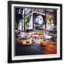 NYC Taxi Taxi-Nina Papiorek-Framed Photographic Print