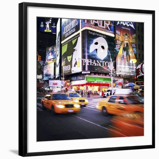 NYC Taxi Taxi-Nina Papiorek-Framed Photographic Print