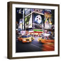 NYC Taxi Taxi-Nina Papiorek-Framed Photographic Print