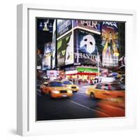 NYC Taxi Taxi-Nina Papiorek-Framed Photographic Print