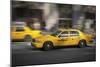 NYC Taxi-Alan Copson-Mounted Giclee Print